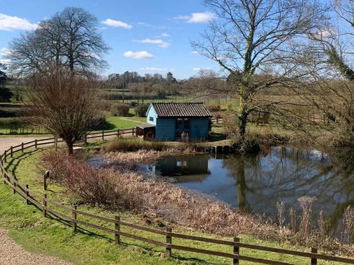 The Granary Outside and Living spaces