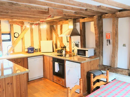 The Granary Outside and Living spaces