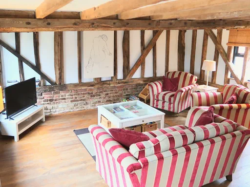 The Granary Outside and Living spaces