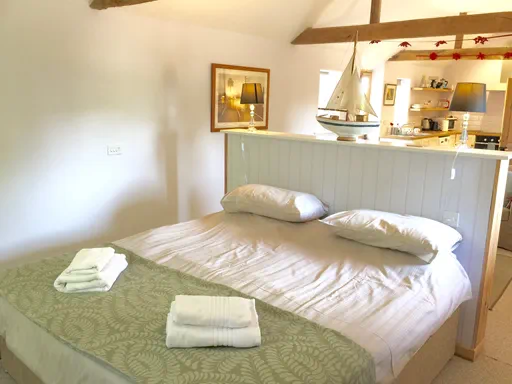 The Stables Outside and Living spaces