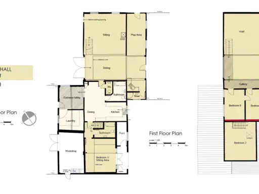 The DairyHall Floor Plans